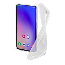 Hama Custodia per Samsung Galaxy A54 5G trasparente (custodia trasparente per Samsung A54 in TPU, custodia protettiva flessibile, protezione per cellulare con superficie antiscivolo) trasparente