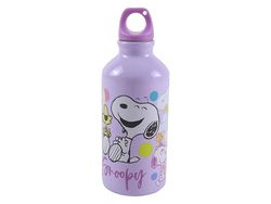Marchi CyP: Snoopy, bottiglia, borraccia, borraccia, borraccia, colore viola, prodotto ufficiale