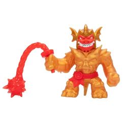 BANDAI - Goo JIT Zu Stretch Strikers Deluxe Pack Blazagon - CO42931 - Figura elástica con luz, Sonido y Brazo de golpeo, edición Especial con Efectos interactivos, Ideal para niños a Partir de 4 años