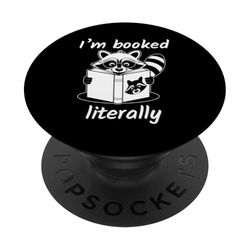 I'm Booked Literally PopSockets PopGrip Adhesivo