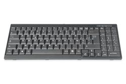 DIGITUS toetsenbord voor LCD KVM-consoles van DIGITUS, Franse lay-out, zwart