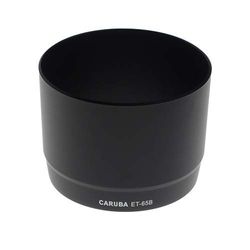 Caruba ET-65B Noir - Capuchons pour objectifs (Rond, Canon EF 70-300mm f/4.0-5.6 is USM Canon EF 70-300mm f/4.5-5.6 DO is USM, Noir)