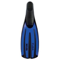 SEAC Fuga, Pinne da Subacquea per Immersioni e Apnea a Scarpetta Chiusa, Made in Italy Unisex Adulto, Blu, 42/43 EU
