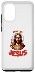 Carcasa para Galaxy S20+ Love Like Jesus Movie Poster Style Christian Men Women