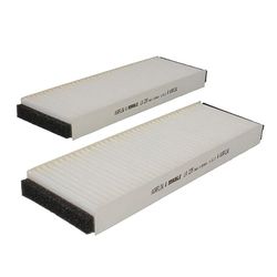 Mahle Filter LA239/S Filtro de quarto, 2 unidades