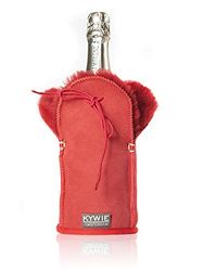 KYWIE Rafraichisseur de bouteille red suede Champagne 0,75 L