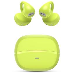 SPC Boost Clip – Cuffie wireless open-ear con clip | ENC per chiamate chiare | Durata della batteria di 26 ore | Bluetooth e Google Fast Pair | IPX5 | Controllo touch e assistente vocale - Verde
