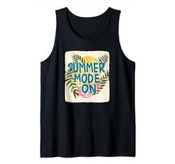 Modo Verano Divertido en Camiseta sin Mangas