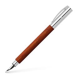 Faber-Castell Ambition - Pluma estilográfica, marrón