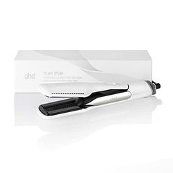 ghd Duet Style 2-in-1 Hot Air Styler - Transforms Hair from Wet to Styled with Air-Fusion Technology (White)