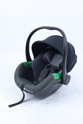 Kinderkraft Mink PRO 2 i-Size 40-87 cm babyzitje, autostoeltje vanaf de geboorte groep 0+, verstelbare hoofdsteun, inzetstuk voor de jongsten in set, grijs