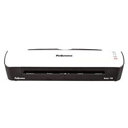 Fellowes Sola A4 lamineringsmaskin för hemmabruk - snabb uppvärmningstid på 4 minuter med automatisk avstängningsfunktion - 80-125 mikron - vit - Exklusiv på Amazon