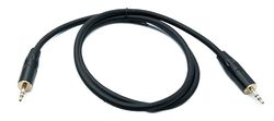 System-S Audio jack kabel 100 cm 3,5 mm 3-polige stekker naar stekker AUX adapter