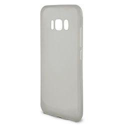 KSIX smart your tech Galaxy S8+ Case, Semi-Rigid, Antibacterial Case, Grey
