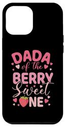 Custodia per iPhone 14 Pro Max Primo compleanno di Dada Of The Berry Sweet One Strawberry