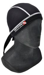 BEST DIVERS Bandana 3 mm Neop. Noir/Blanc, Taille Hommes