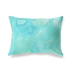 Bonamaison Decorative Cushion Cover Watercolor Theme, Throw Pillow Covers, Home Decorative Pillowcases for Livingroom, Sofa, Bedroom, Size:35x50 Cm - Designed and Manufactured in Turkey