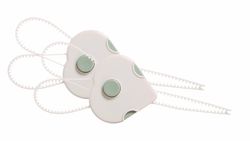 Dreambaby Loquet /Bloque Placard de sécurité, 2 pièces, blanc
