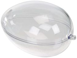 Rayher 3906837 Lot de 2 boîtes en Plastique Transparent Diamètre 10 cm