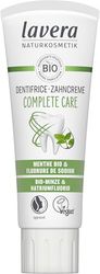 lavera Complete Care pasta do zębów bez dwutlenku tytanu - 5 razy większa ochrona, organiczna mięta i fluorek sodu, wegańska, 75 ml