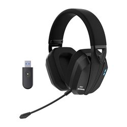 AKUMA Casque Gaming Sans Fil Seinen H01 Noir - Black - Motorcycle, Scooter, Street Bike