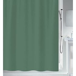 Spirella Rideau de Douche Polyester Primo 240x180cm Vert foncé