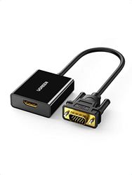 UGREEN HDMI naar VGA Adapter HDMI Female naar VGA Male 1080P HDTV Ondersteund voor TV Stick, Rasberry Pi, enz.