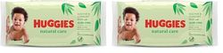 Huggies Natural Care - Paquet de 56 lingettes, L'emballage peut varier (Lot de 2)