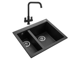 Rangemaster ORI5902CH/ ORIDIAN Inset 500470 1.5B Lavello carbone