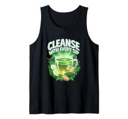 Pulisci con ogni sorso Green Tea Detox Pure Bliss Zen Glow Canotta