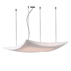 Kite - Lampada a sospensione piccola con luce LED regolabile, colore bianco, 92 x 85 x 150 centimetri (riferimento: KT04-LDB)