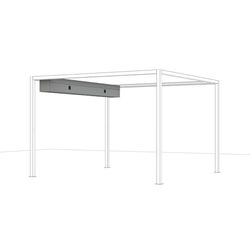 Siena Garden Schattenmanufaktur® Libera Housse de Protection Aquashield en 100% Polyester Gris Clair avec filtres ActiveAir®