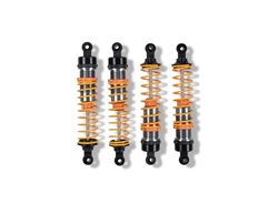 Carson 500405965 XS Tuning, ammortizzatore (4) in alluminio, accessorio per modellismo, ricambio per tuning, ammortizzatore RC, ammortizzatore in alluminio