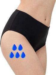 SliPss - Braga para la Incontinencia Urinaria - Con Empapador Intercambiable - Talla XXL - Color Negro - Cintura Alta - Absorción Alta hasta 500 ml - Lavable y Reutilizable - Discreta - 1 Unidad