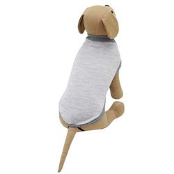 Consentida cn205470 Maglione Lana Liscio, S, Grigio Chiaro