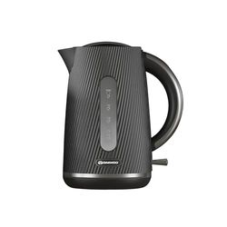 Daewoo Cascade 1.7L Electric Kettle – 3KW Fast Boil, Limescale Filter, Auto Shut-Off, Textured Black Finish, Cordless 360° Base, Quiet Boil Technology