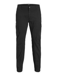 Jack & Jones Men's JJIPAUL JJFLAKE AKM 542 Black PS Hose, 40/34