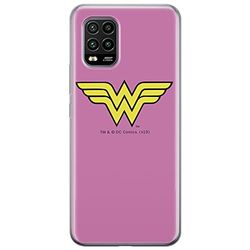 ERT GROUP mobiltelefonfodral för Xiaomi MI 10 LITE originalt och officiellt licensierat DC mönster Wonder Woman 005 optimalt anpassad till formen på mobiltelefonen, fodral tillverkad av TPU-plast