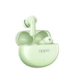 OPPO Enco Air4 Draadloze hoofdtelefoon met surround sound, actieve ruisonderdrukking, 12 uur batterijduur, lage latentie voor gaming en weerstand, IP55, groen