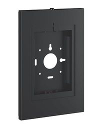 Conecto Soporte de Pared para Tablet, Carcasa de Acero para Tab A 10.1 (2019)/ Tab A7/ S6 Lite 10.4/10.5"/11 y iPad 5/6/7/8/9/ iPad Air 9.7"/ 10.5"/10.9" / iPad Air 9.7"/10.5"/11, Negro