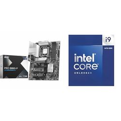 MSI Pro B860-P Motherboard + Intel® Core™ i9-14900K Desktop Processor 24 Cores