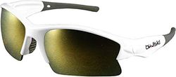 BULLSKI RFX-WHT-GLD-C Reflex Sunglasses - White, One Size