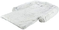 TRIXIE Protège-siège rembourré Harvey, Angulaire, 80 × 130 cm, Blanc-Noir - 38047