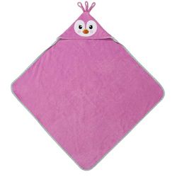 Zoocchini Asciugamano Baby con Cappuccio - Pinguino - 100% cotone