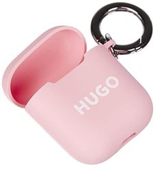 HUGO Kaley Airpods C.N. - Funda para Auriculares, Color Rosa Pastel