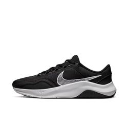 Nike Homme Nike Legend Essential 3 Sneaker, Black White Iron Grey, 44.5 EU