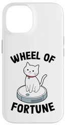 Wheel Of Fortune Cat Joke Robot Vacuum Cleaner Cat Case for iPhone 14