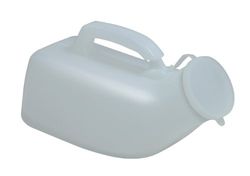 Aidapt Male Portable Urinal 1L Capacity Spill Resistant