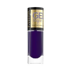 Eveline Cosmetics Gel Laque Vernis à ongles à séchage rapide - Effet gel longue durée sans UV/LED - Application facile avec un pinceau large - Couleurs vives