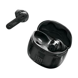 JBL Tune Flex 2, Wireless Noise Cancelling Bluetooth Earbuds met 48 uur afspeeltijd, IP54 Water- en Stofbestendig, Multi-Point Verbinding, Earbud en Ergonomisch Design, in Ghost Zwart